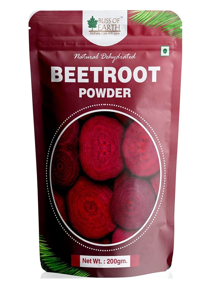 BLISS OF EARTH 200gm Mango Powder & 200gm Beetroot Powder Natural Spray Dried Vitamins A C K And E Rich Combo - Image 3