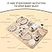 Pithfor Wooden Montessori Busy Board Montessori Sensory Activity Board Toys for Kids Toddler Baby Boys Girls for Autism ADHD Motor Skills - Image 4