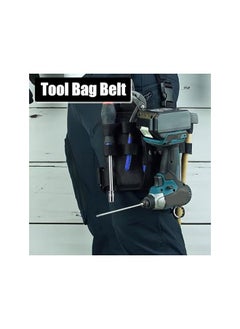 PROMASS promass Holster Z Tool Bag, Electrician Tool Pouch with Belt Clip, Small Tool Bag for Leg, Leg Pocket Pouch, Utility Mini Tool Organizer Pouch for Electrician DIY,Automotive,Craftsman,Construction  - Image 5