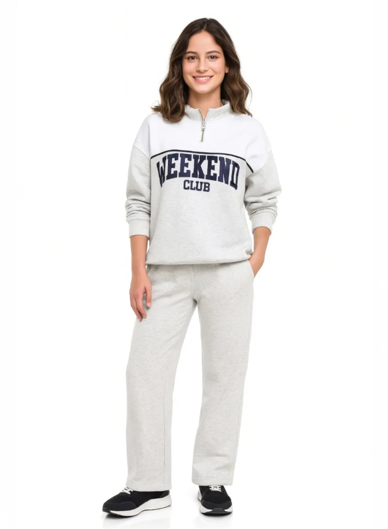 victor and jane "Weekend Club" Pullover &amp; Jogger Set – 100% Cotton