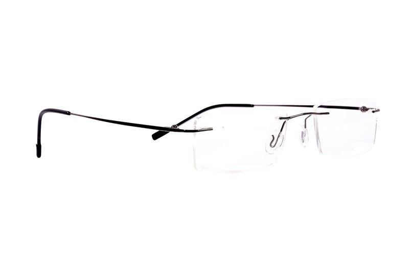 RedEx إطار نظارات ريدكس تيتانيوم، نظارات بصرية بدون إطار للرجال والنساء - Image 1