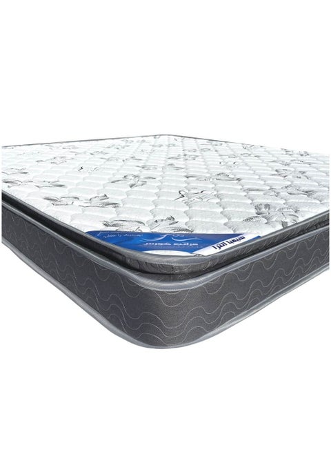 Double Medical Foam Bed Mattress - crafted with high-density compressed medical sponge, completely coil-spring-free – Size 200x200 Cm Thickness 21 cm
