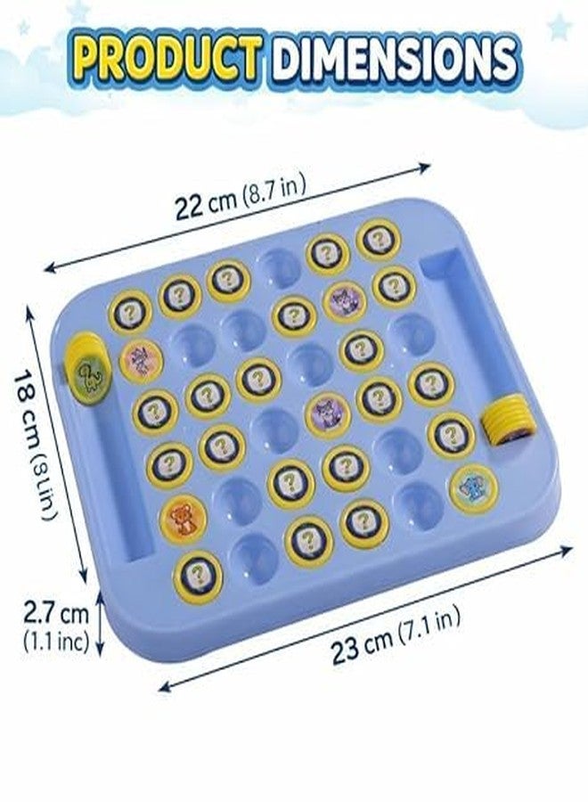 Braintastic Memory Matching Board Game for Kids | Picture Guessing & Matching Game with Tokens and Sticker Sheets | Educational Brain & Memory Development Toy | Family Game for Boys & Girls (Ages 3+) - Image 5