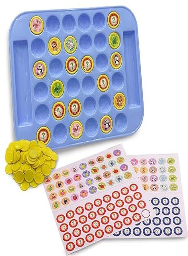 Braintastic Memory Matching Board Game for Kids | Picture Guessing & Matching Game with Tokens and Sticker Sheets | Educational Brain & Memory Development Toy | Family Game for Boys & Girls (Ages 3+) - Image 4