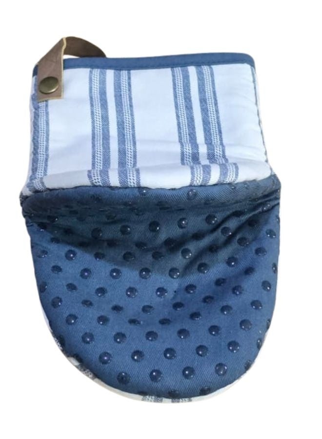 Happy Home 2 Pack Soft Ribbed Silicone Oven Gloves, Heat Resistant up to 500°F, Flexible and Waterproof with Non-Slip Grip and Hanging Loop Gloves, Suitable for Kitchen Cooking, Baking, Grilling (Multicolor) - Image 3