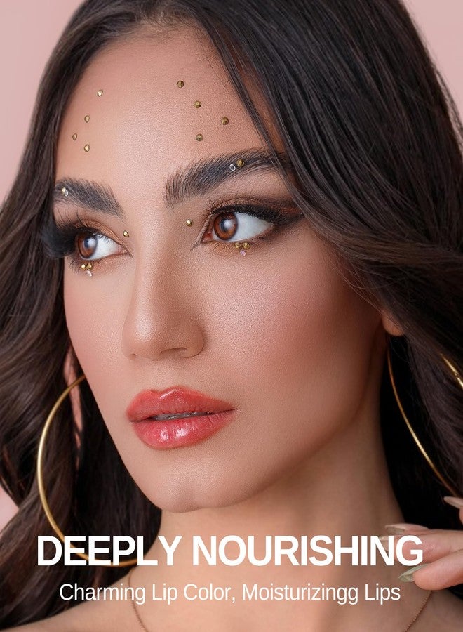 MAKI YIKA Clear Lip Gloss for Women Lip Plumper Gloss Tinted Glitter Lipgloss Moisturizing High Shine Plumping Lip Gloss, Pearl Gloss - Image 4