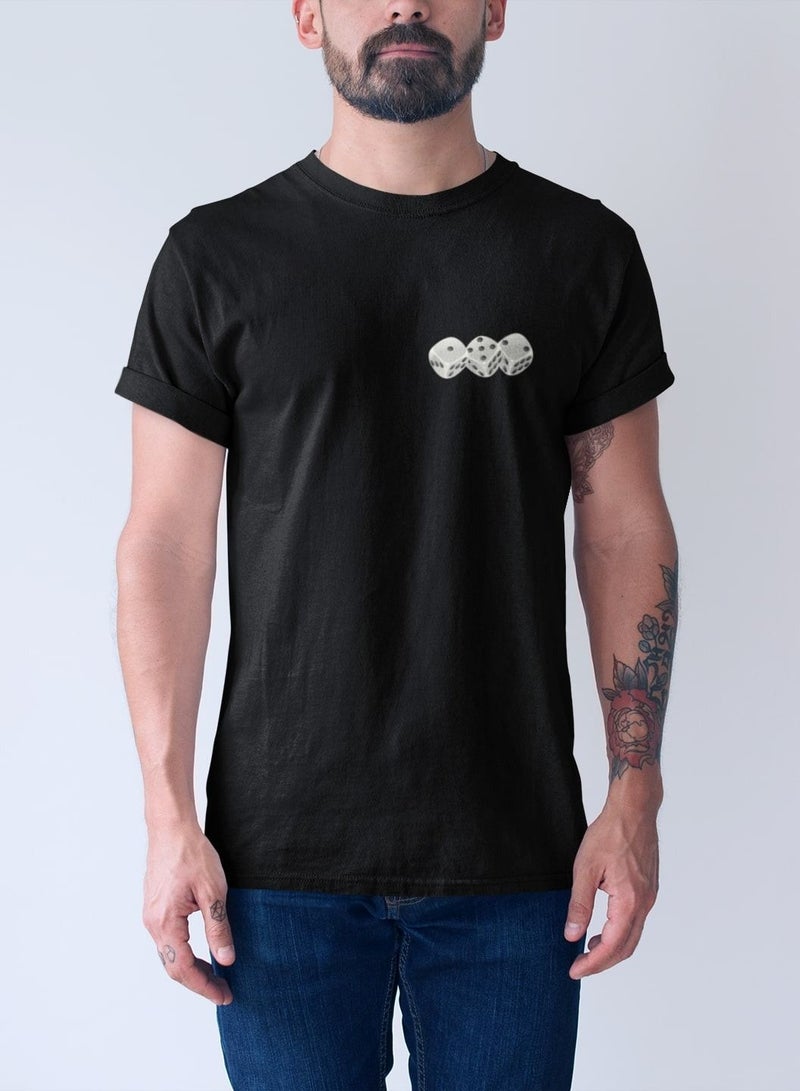 MERCH Dice Printed T-Shirt - Roll Your Style - Image 1