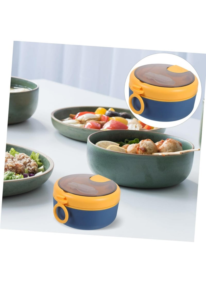 304 Stainless Steel Ramen Bowl with Lid and Spoon Portable Lunch Box for Meal Prep Leak Proof Container for Adults Suitable for Office and Outdoor Use - Image 5
