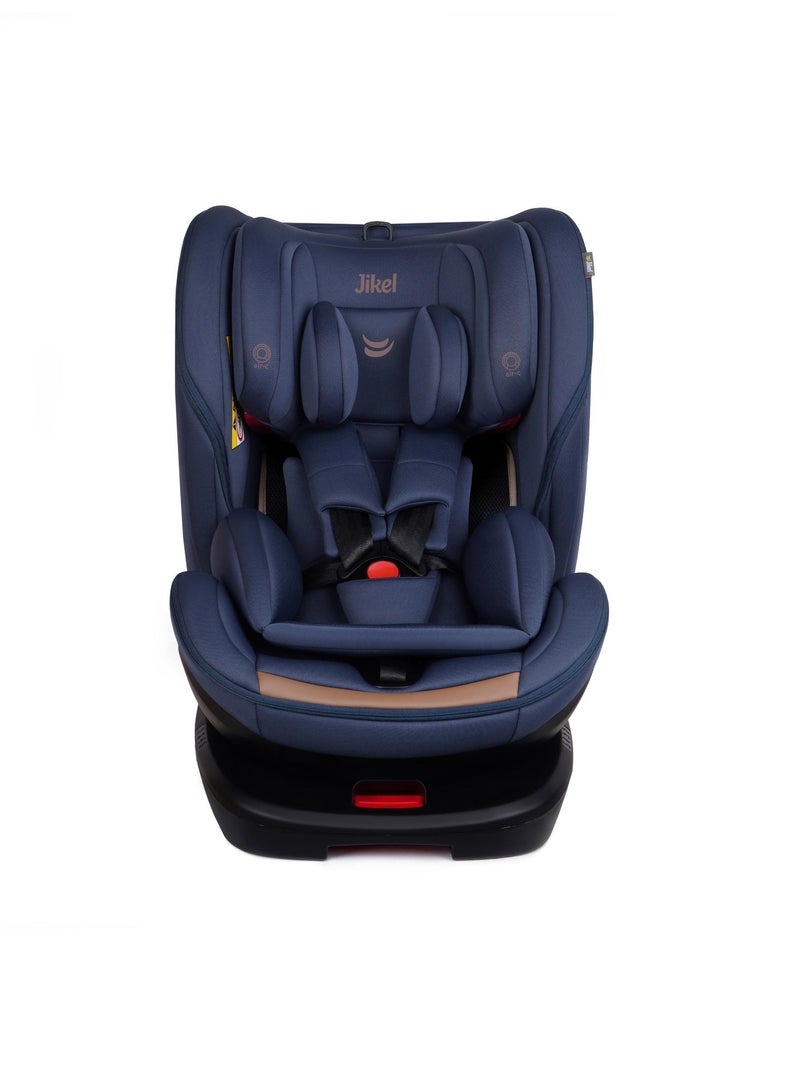 جيكل Jikel - Saturn Zip 360 Rotating IsoFix Car Seat - Navy - Image 5