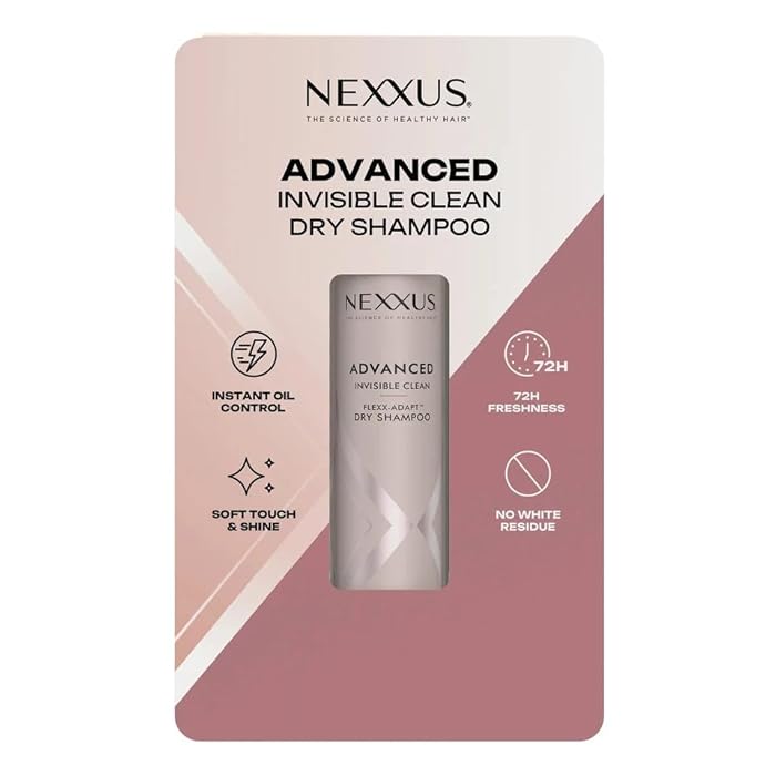 Nexxus Advanced Invisible Clean Dry Shampoo for Instant Oil Control & 72-Hour Freshness with Flexx-Adapt Technology 9 oz - Image 2