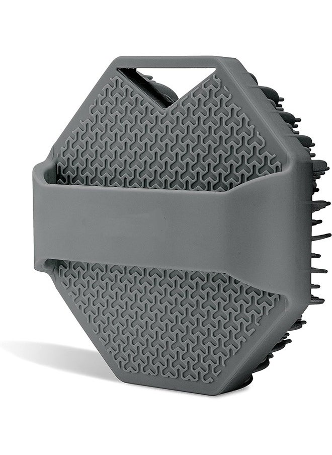 Arabest - Antimicrobial Silicone Body Scrubber for Sensitive Skin, Eco-Friendly, Lathers Well, and Charcoal-Infused for a Deep Clean,Get Softer, Healthier Skin - Image 1