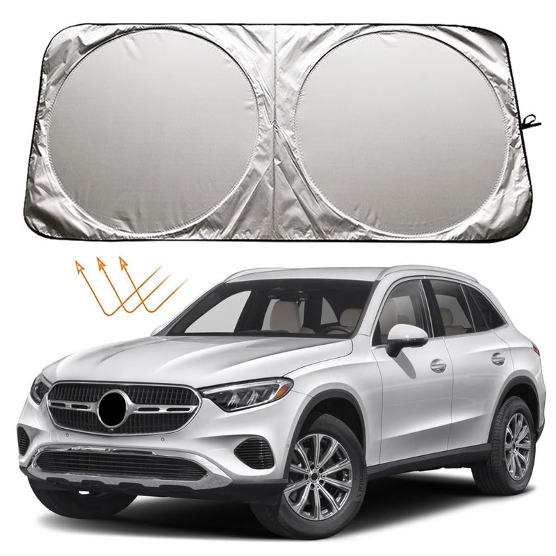 شمسية زجاج أمامي XHRING لمرسيدس بنز GLC GLC 300 GLC300 GLE GL ML CLS SL S S56 ملحقات السيارة