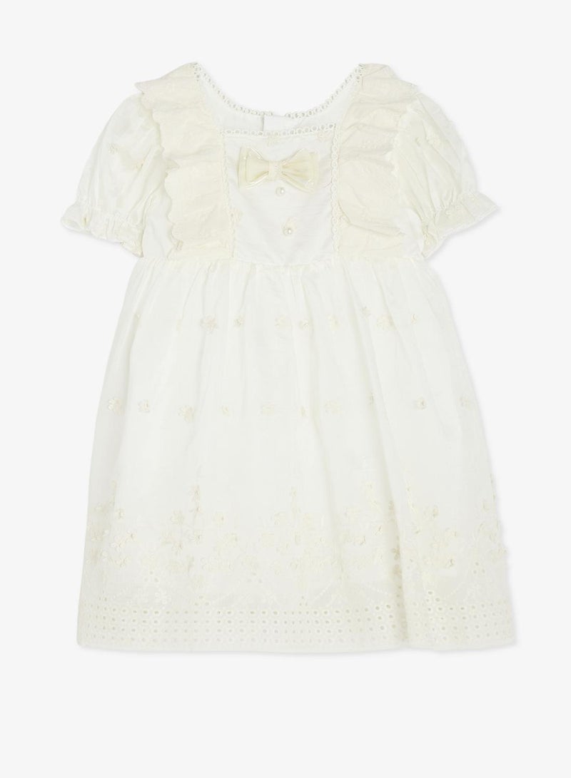 Pinata Embroidered Pearl Detailed Occasion Dress - Image 2