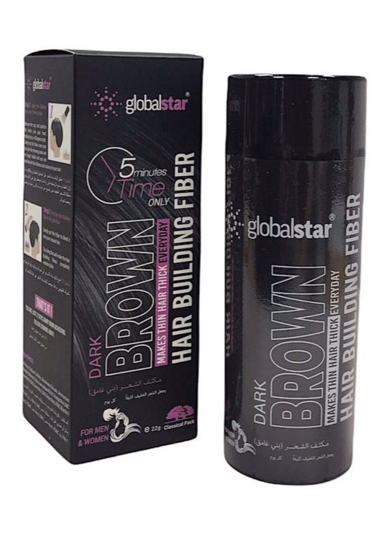 Globalstar Hair Fiber Brown 22g - Image 1