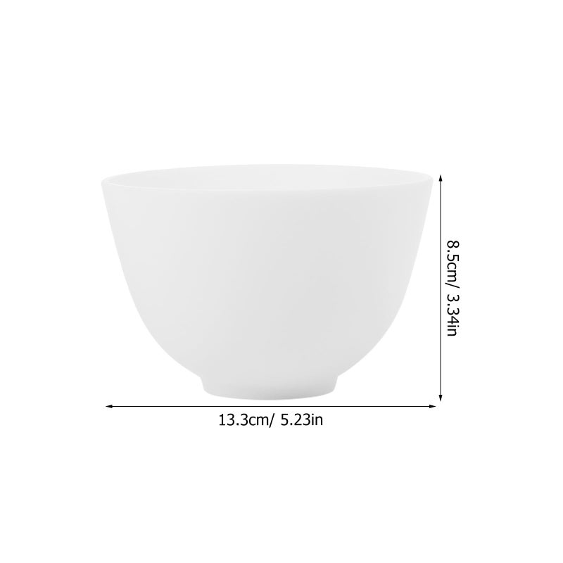 Healifty Facial Mask Silicone Bowl, 3 Size Silicone Mixing Bowls for Facials - Facial Bowls Esthetician for Home & Salon- Clay & Mud Mask Bowl Beauty Skincare Tool, 3.23in/3.94in/5.23in - Image 2