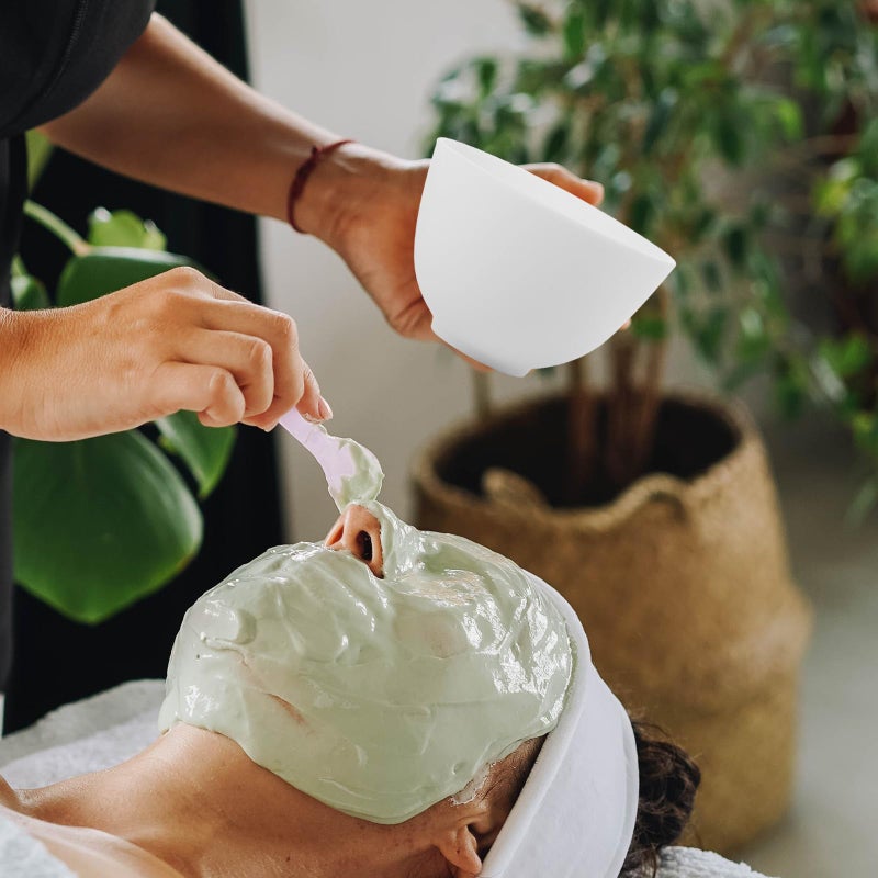 Healifty Facial Mask Silicone Bowl, 3 Size Silicone Mixing Bowls for Facials - Facial Bowls Esthetician for Home & Salon- Clay & Mud Mask Bowl Beauty Skincare Tool, 3.23in/3.94in/5.23in - Image 4