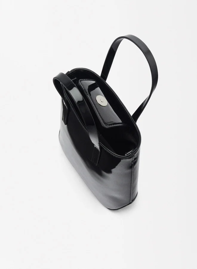 PARFOIS Patent Tote Bag