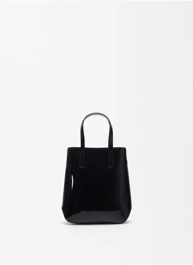 PARFOIS Patent Tote Bag