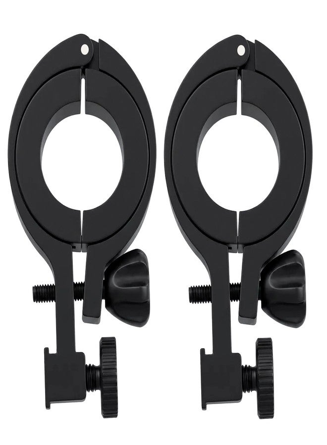 Siuyiu 2 Pack Bicycle Light Holder, Bike Light Holder, Bicycle Rack Mount Holder Aluminum Alloy, Adjustable Size, Suitable for Installation in Various Vehicle Models - Image 1