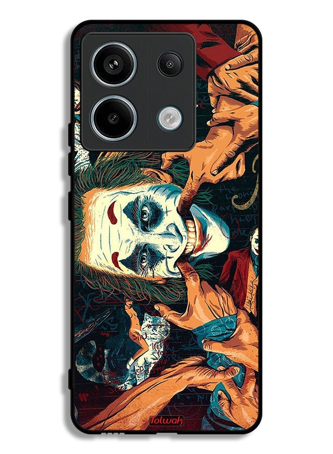 Tolwak Xiaomi Redmi Note 13 Pro Protective Case Cover Joker Art - Image 1
