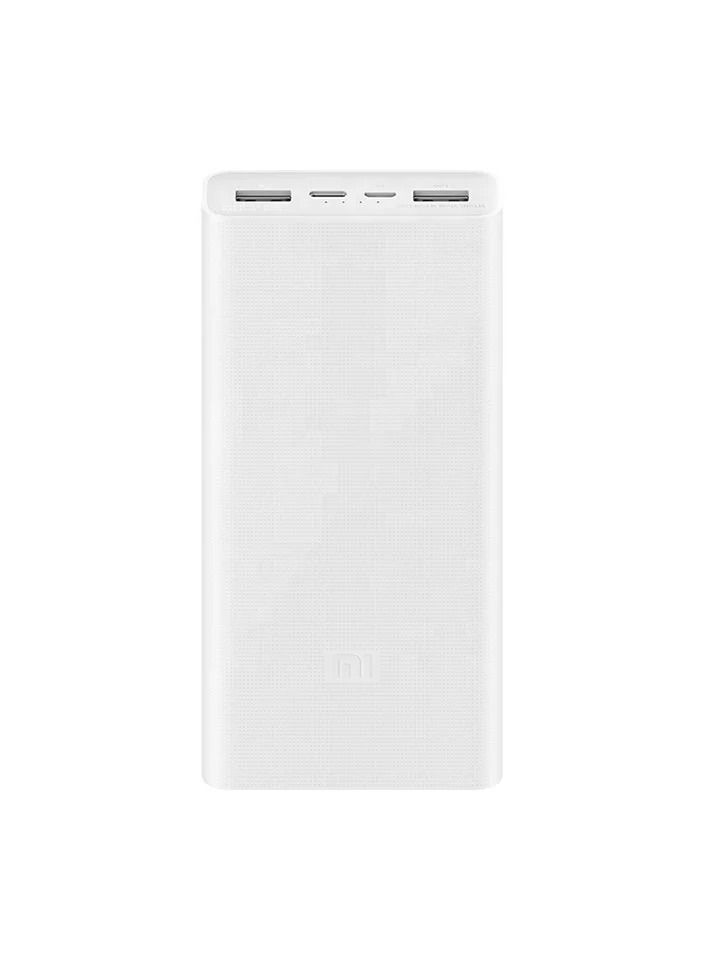 راكسوم باور بانك بتقنية الشحن السريع بقدرة 20000 مللي أمبير في الساعة باللون الأبيض - Image 1