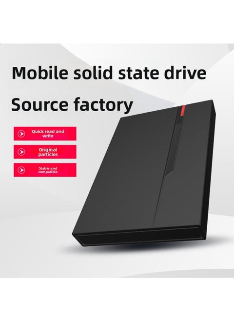 2.5inch Mobile Solid State Drive HiGh Speed 512G2tb1tb Computer StoraGe Mobile Phone External Ssd Hard Drive-Capacity:1TB-Interface:External MicroB