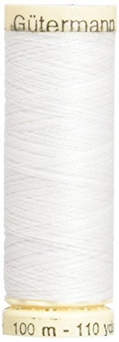 Gutermann Sew-All Thread 110 Yards (20) White - Image 1