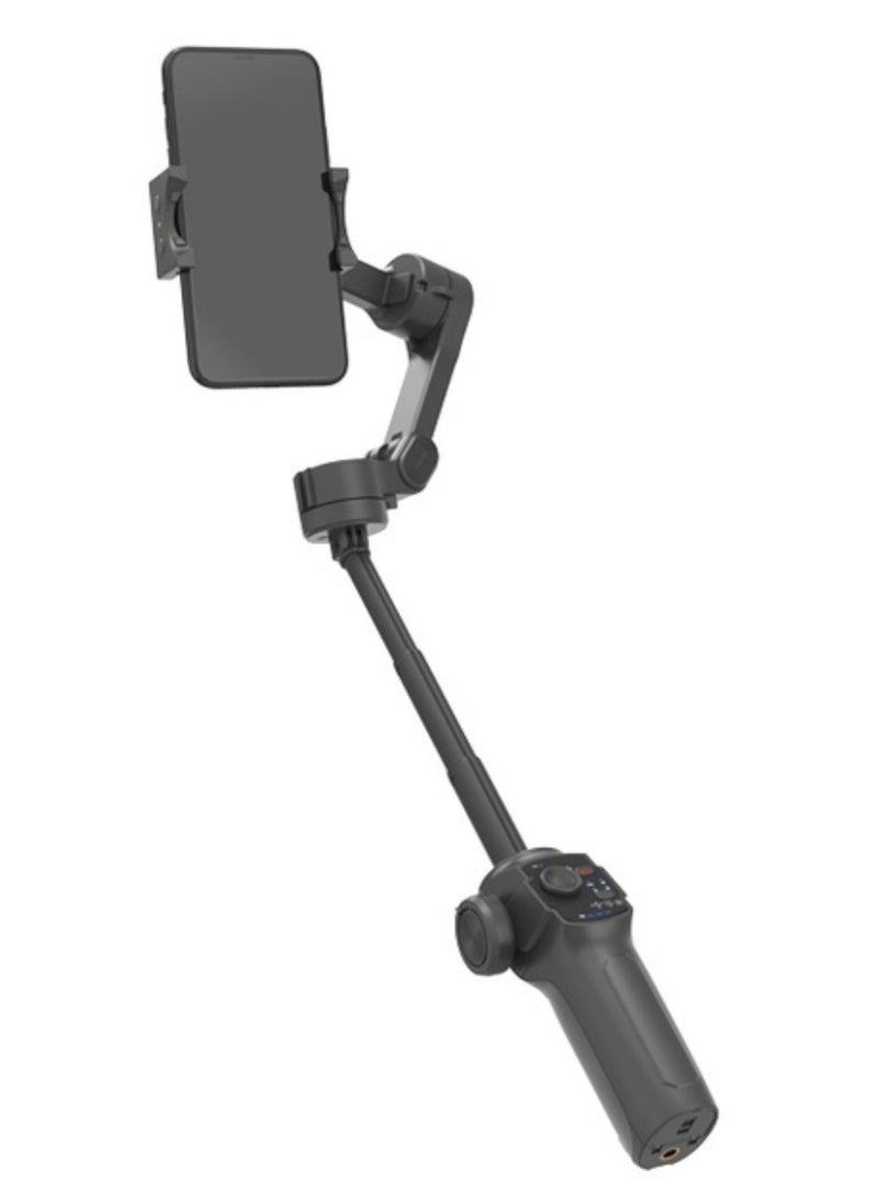 porodo AI Tracker Gimbal P9 with 6 Hours Working Time, iOS/Android APP, Video Effects, 80 Minuets Working Time - Black  - Image 4