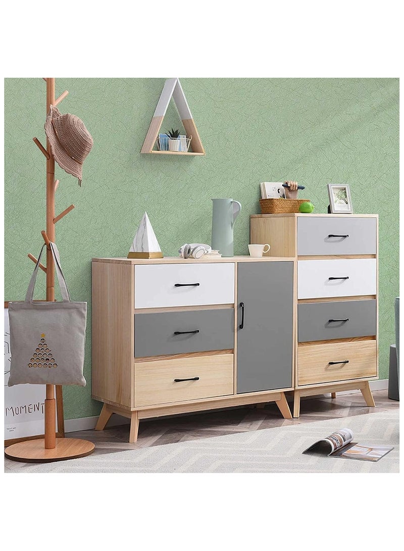 Anna Waterproof Moisture-Proof Self-Adhesive Linen Fabric Wallpaper for Home and Hotel Bathrooms - Image 4