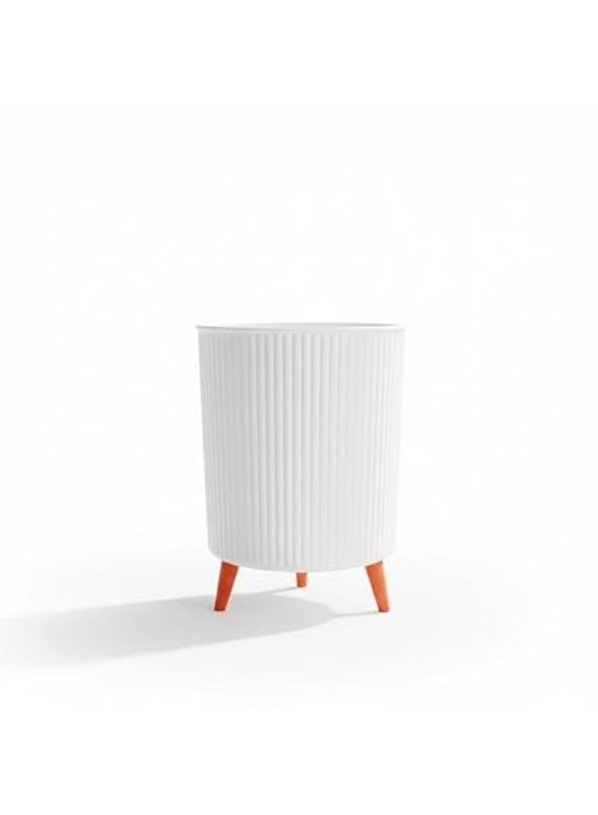 باسكت أطفال عملي بتصميم مرح – لتعليم الطفل النظام والنظافة بأسلوب ممتع HR(برتقالي) - Image 2