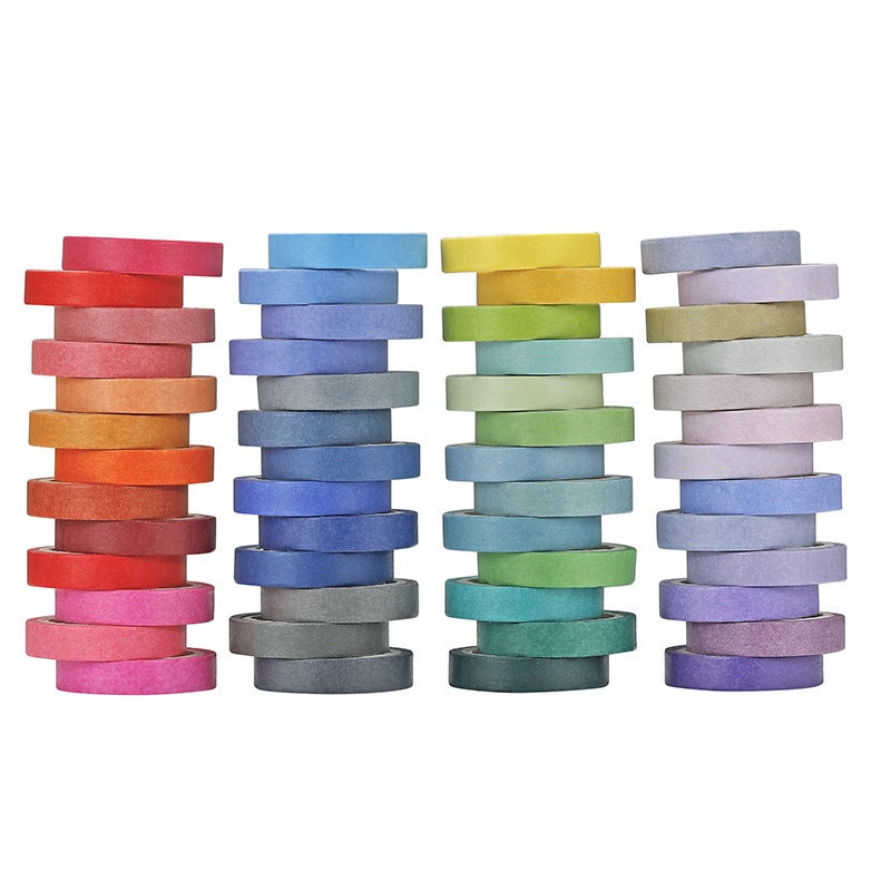 Generic 60 Colors Washi Tape Set for Bullet Journal A box of 60 rolls  - Image 3