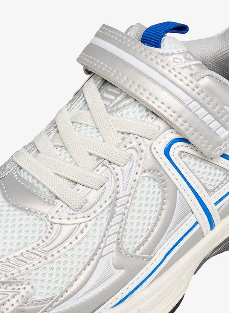 Mister Duchini Panelled Sneakers With Hook And Loop Closure - Image 4