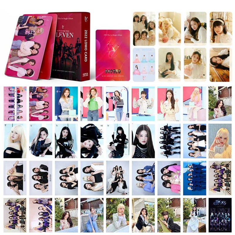 54/55 Card Integration Small Card G-Idle Album Card Kpop Korean Wave Homemade Po Lomo Card Sk - Image 1