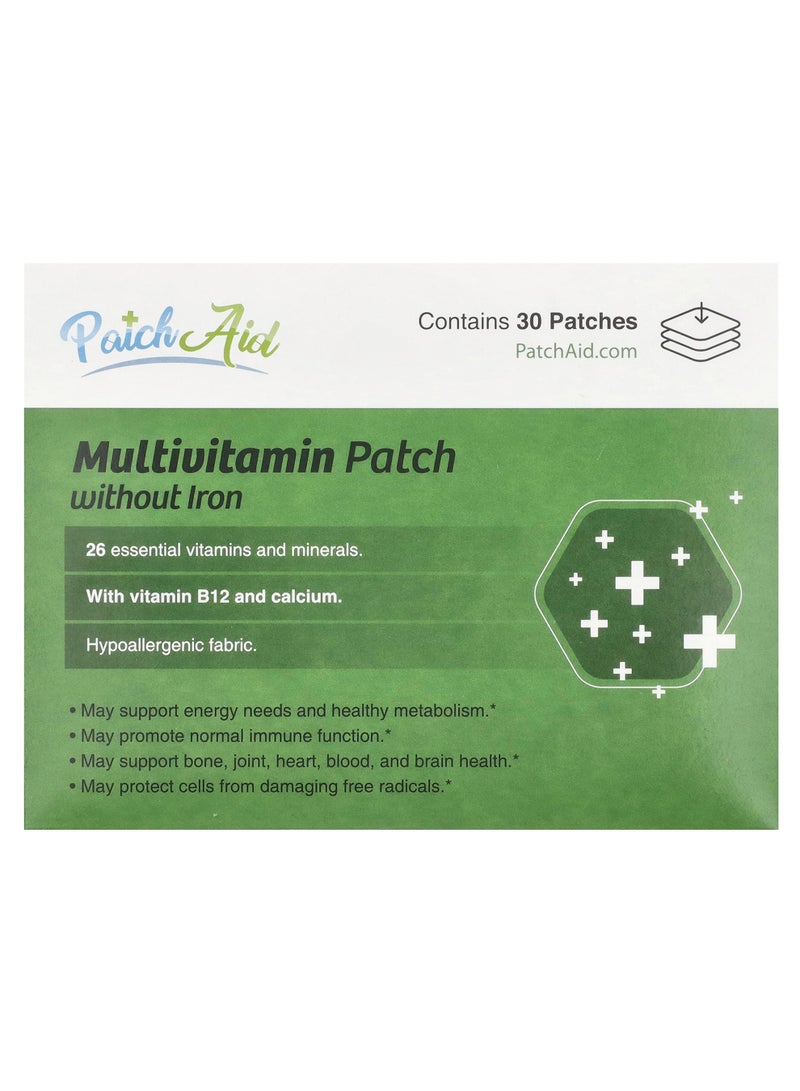 PatchAid Multivitamin Patch without Iron , 30 Patches