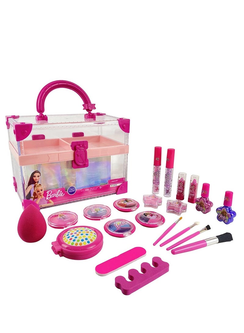 Barbie Cosmetic Plastic Box - Image 1