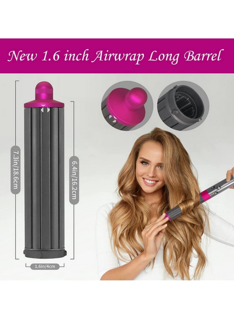 1PCS For Dyson Airwrap Hair Curler Nozzle Anti-Flying Nozzle HS01 HS05 Curling Hair Accessories 40MM/18.6cm Long Hair Curling Barrels - Image 2