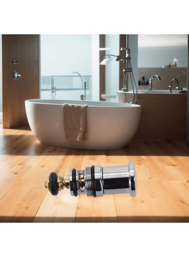 Spring Loaded Shower Diverter Valve For Efficient Water Control Metal Construction - Image 5