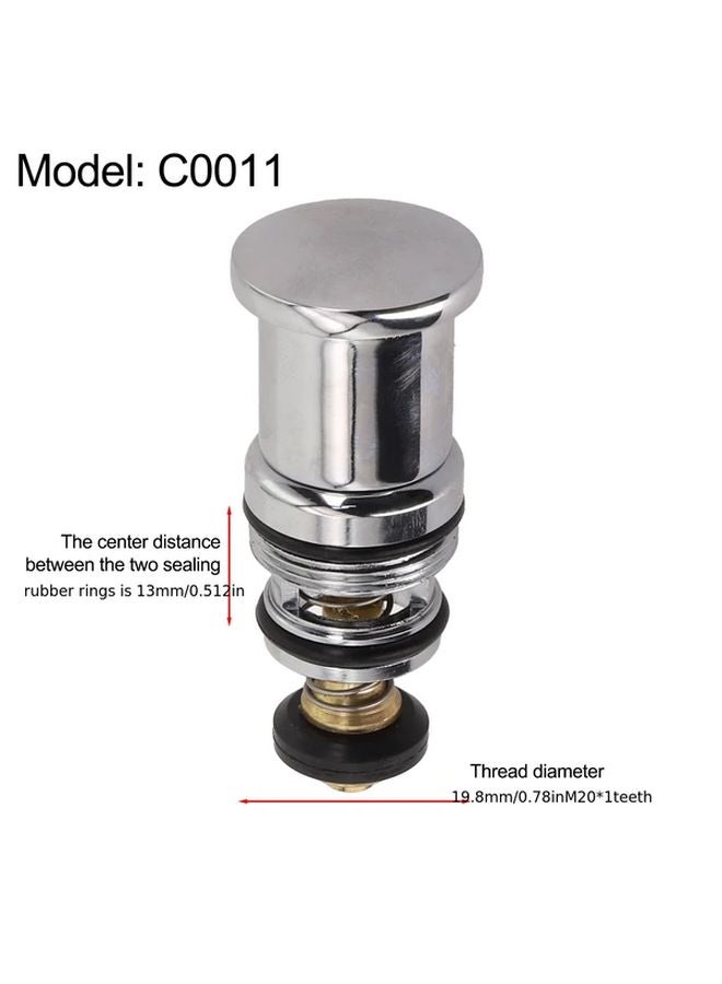 Spring Loaded Shower Diverter Valve For Efficient Water Control Metal Construction - Image 3