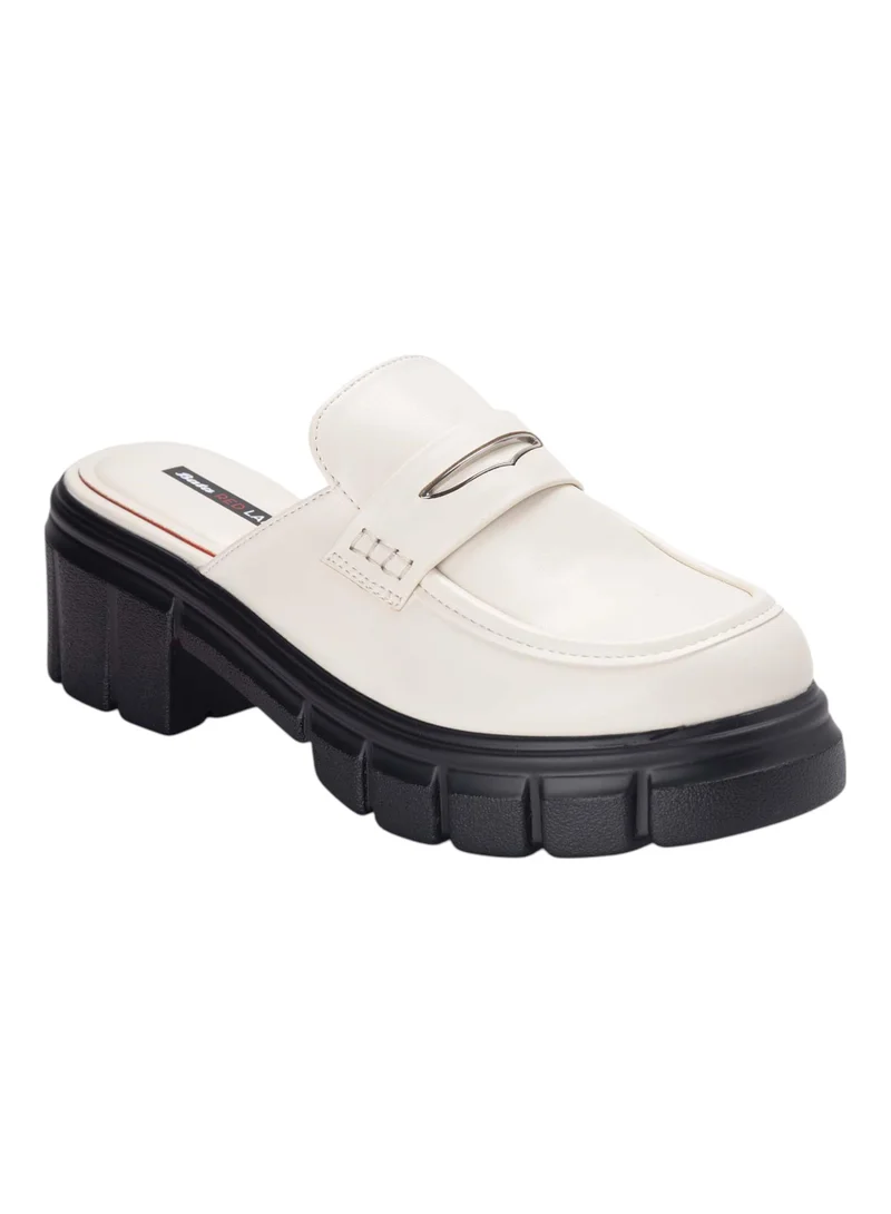 باتا أحذية باتا كاجوال بكعب عريض وسهلة الارتداء