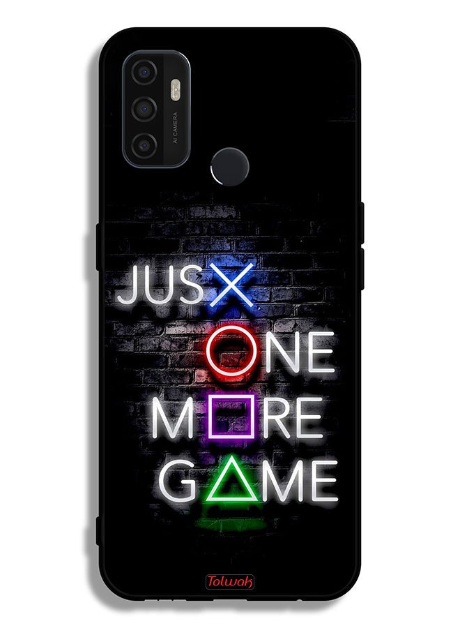 Tolwak Oppo A11s Protective Case Cover Just One More Game - Image 2