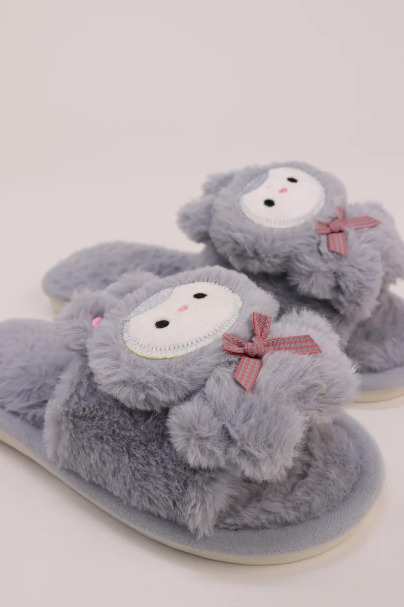 Viny VINY Women's Plush Fur Home Slippers | Soft Teddy Bear Indoor Slippers | Cozy Carpet Slides for Daily Wear & All-Season Comfort