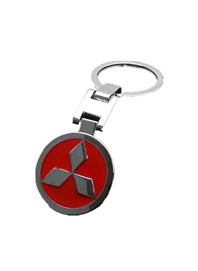 Mitsubishi metal keychain