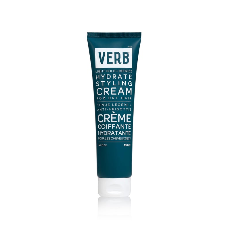 VERB Hydrate Styling Cream 53 oz  Smooth  Reduce Frizz for Dry  Frizzy Hair  Amber  Warm Jasmine Scent