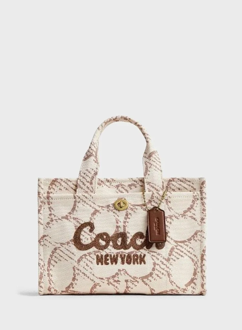 COACH Cargo Tote Bag 26 in Signature Canvas