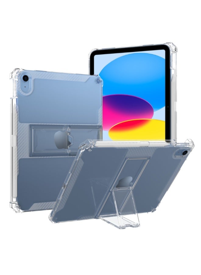 for iPad 2022 (10th) 10.9 inch / 2025 (11th) 11 inch Case Cover, flash ultra-thin shockproof hard protective cover with bracket, built-in bracket, TPU inner bumper - Image 1