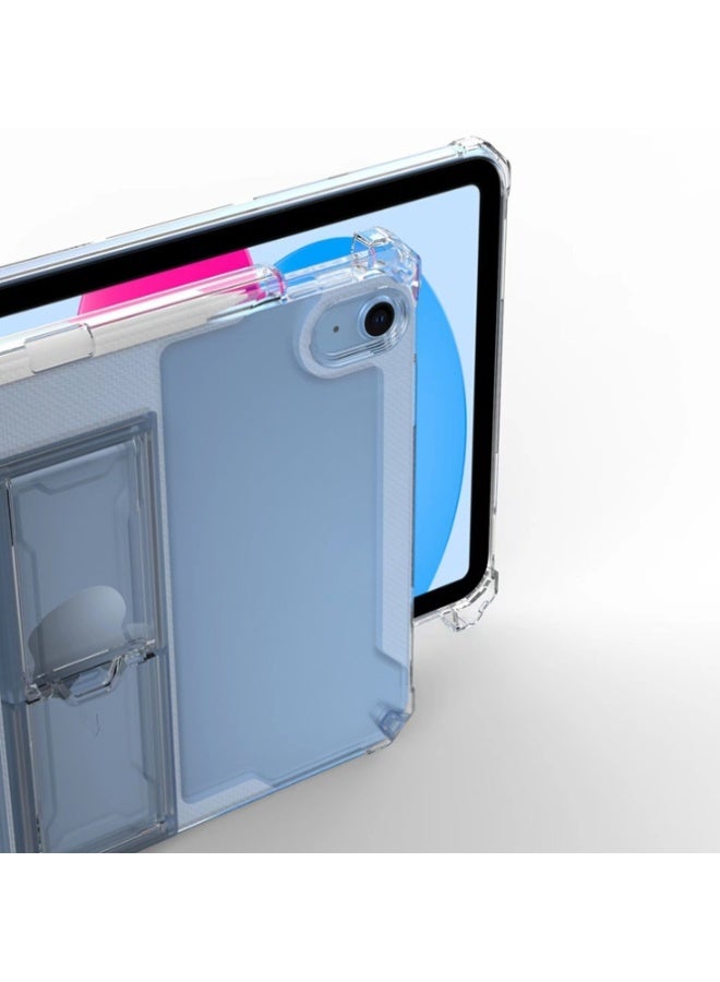 for iPad 2022 (10th) 10.9 inch / 2025 (11th) 11 inch Case Cover, flash ultra-thin shockproof hard protective cover with bracket, built-in bracket, TPU inner bumper - Image 3