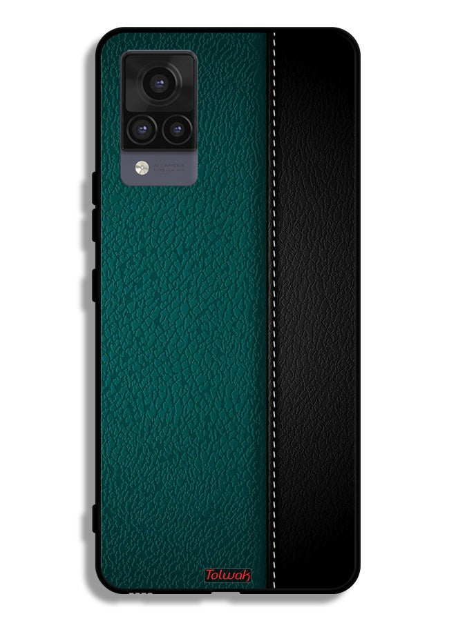 Tolwak Vivo V21 Protective Case Cover Leather Pattern - Image 2