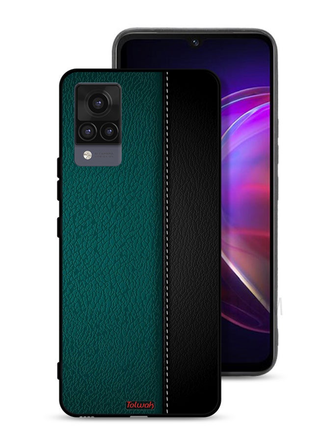 Tolwak Vivo V21 Protective Case Cover Leather Pattern - Image 1