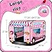 Britik Pop up Play Tent for Kids Aged 35 Years Old Boys and Girls  Ice Cream Playhouse Toy Play Tents for Toddlers 35 Kids Tent Indoor Outdoor Playhouse Toys for 3  Year Old Ice Cream - Image 4