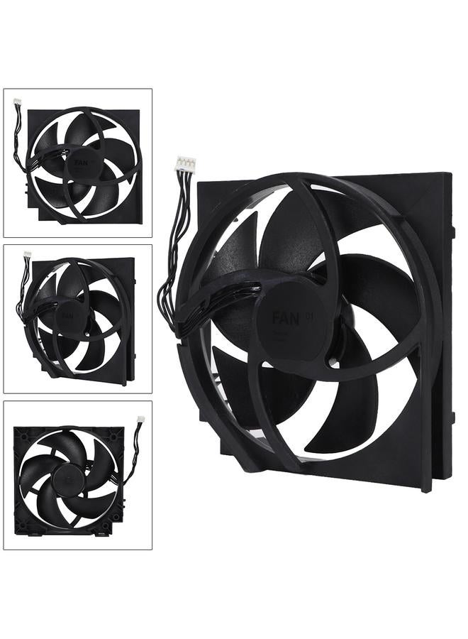Loquat Durable ABS Internal Cooling Fan for Xbox ONE S OEM 5 Blades 4 Pin - Image 3